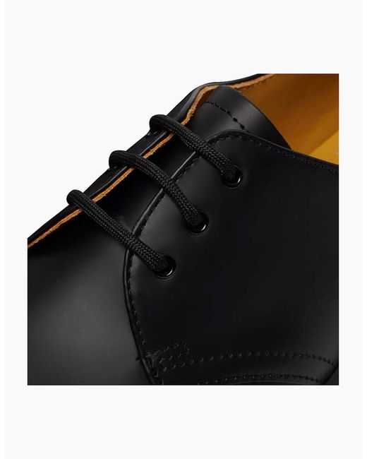 Dr. Martens Black Dr. Martens 1461 Smooth Leather Shoes