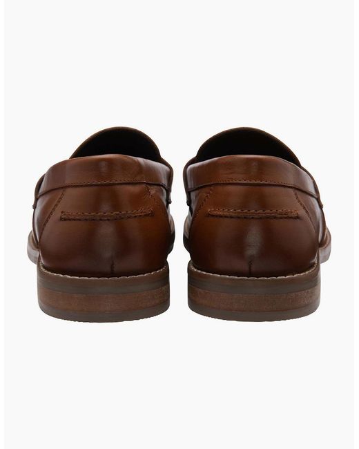 Frank Wright Brown Bounty Loafers for men