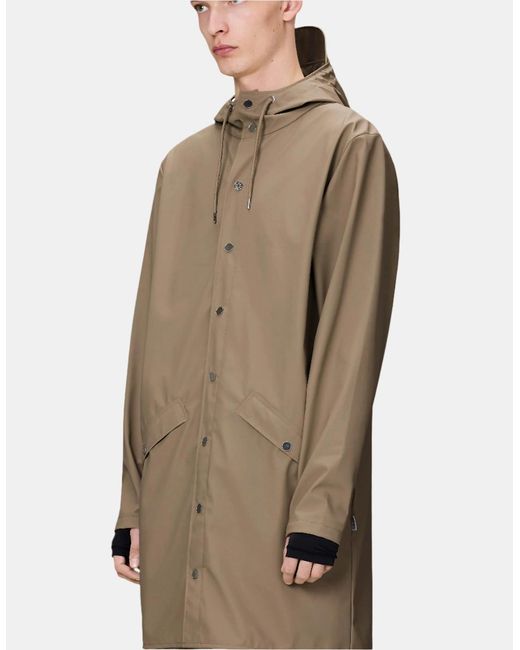 Rains Natural Long Jacket