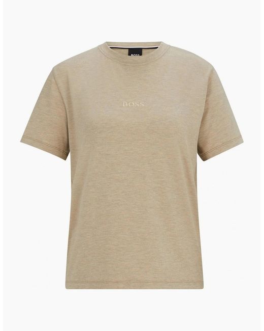 Boss Natural Luxe Modal Loungewear T-Shirt, Medium