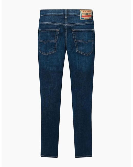 DIESEL Blue 2023 D Finitive Straight Leg Jeans for men