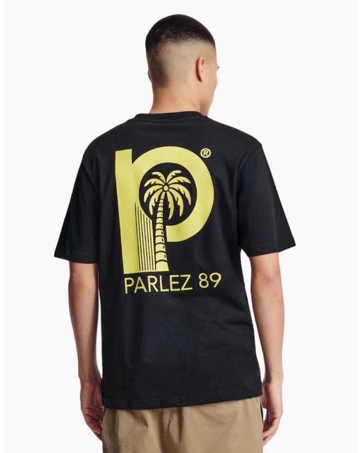 Parlez Black Delray T-Shirt for men