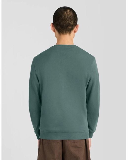 Lyle & Scott Green Everyday Cotton Crew Neck Sweatshirt for men