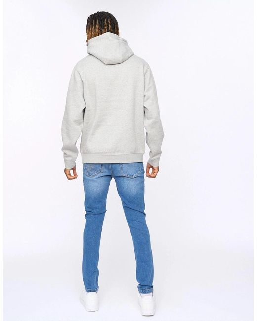 Siksilk White Logo Hood for men