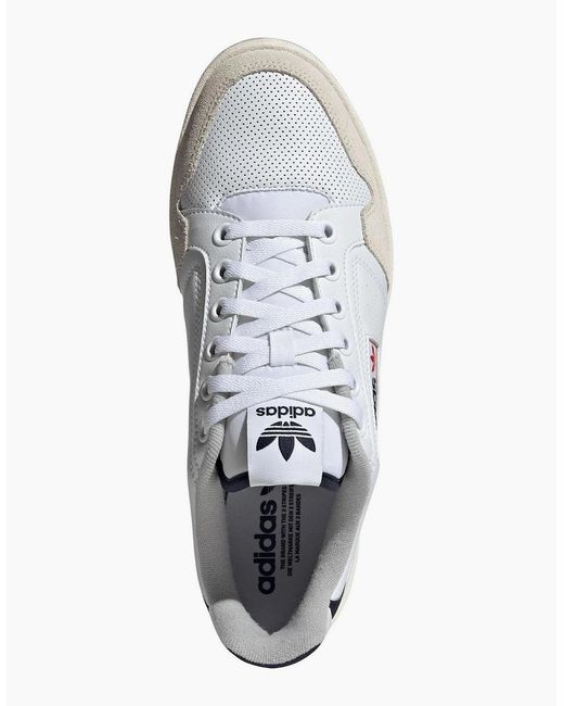 Adidas Originals White Ny 90 Low-Top Trainers