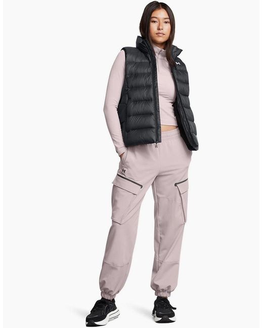 Under Armour Pink Unstoppable Closed Hem Jersey Joggers