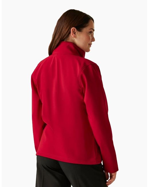 Regatta Red Ladies Octagon Ii Waterproof Soft Shell Jacket