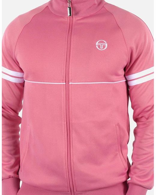 Sergio Tacchini Pink Orion Track Top for men