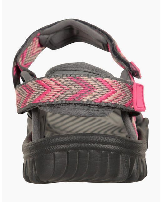 Mountain Warehouse Pink Ladies Cyprus Chevron Sandals