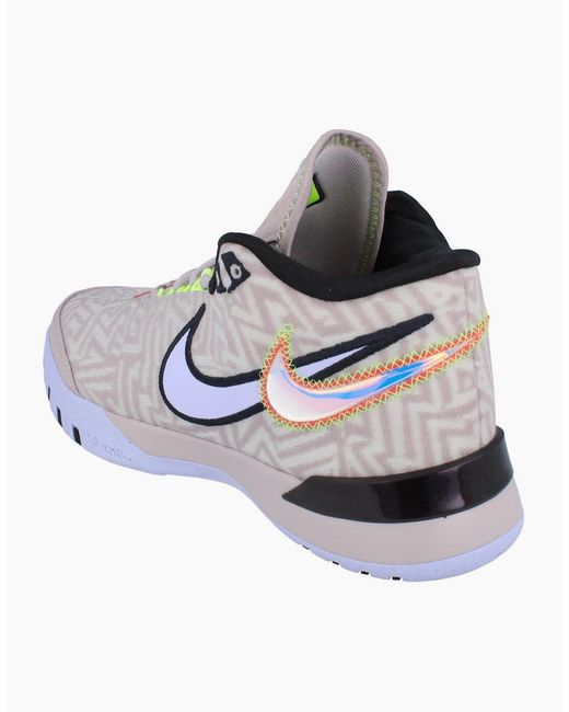 Nike White Lbj Nxxt Genisus Basketball Trainers Hf0712 005 for men