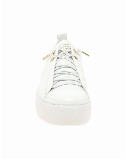 Paul Green White Emely Trainers