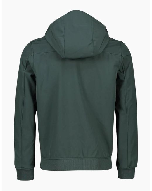 Lyle & Scott Green Lyle & Scott Fleece Back Softshell Jacket for men