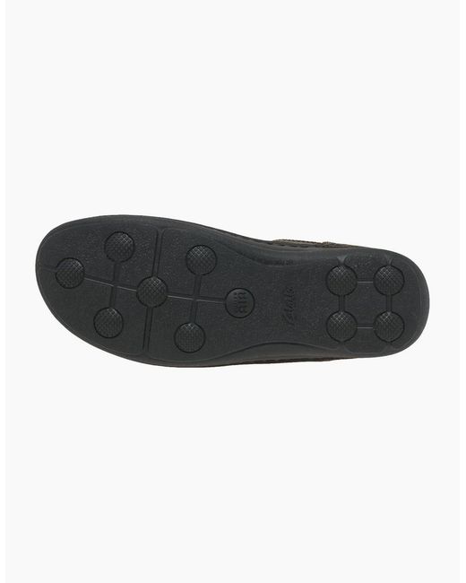 Clarks Brown Nature Three Shoes for men