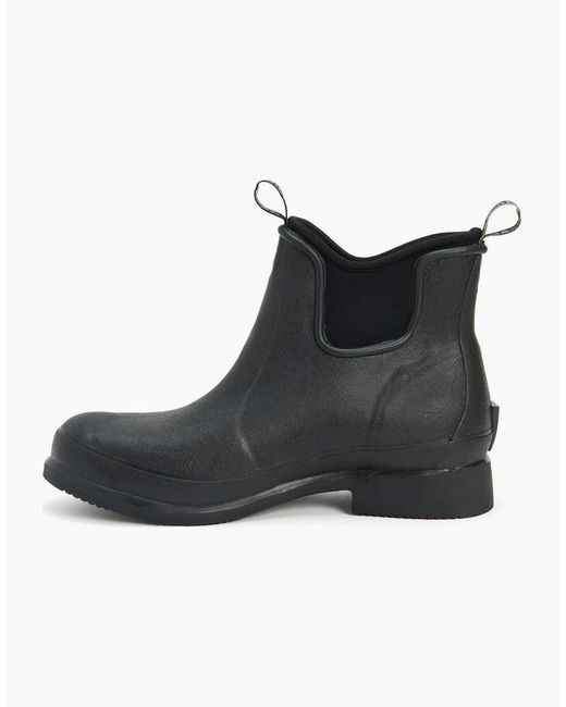 Muck Boot Black Wear Stable Yard Short Wellingtons