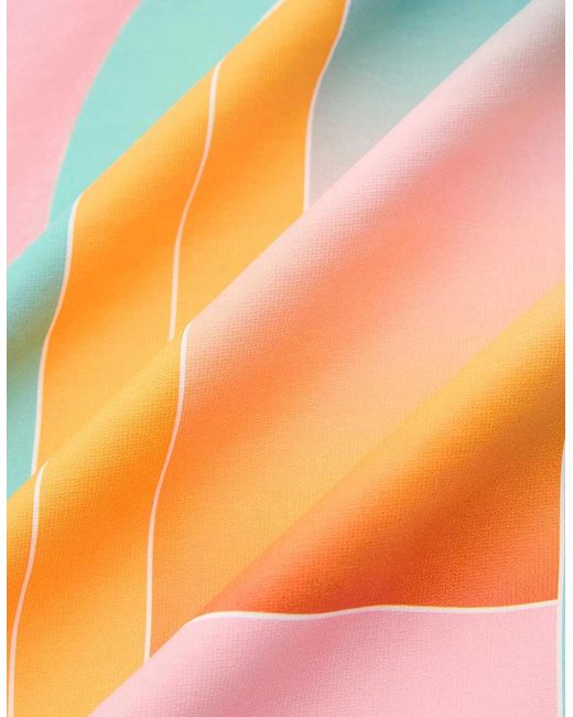 Casablanca Pink L'Arche Colore Print T-Shirt for men