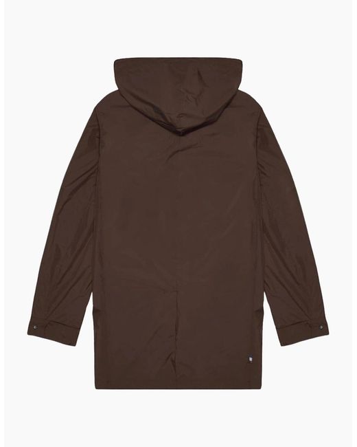 Aquascutum Brown Active Packable Trench Jacket for men