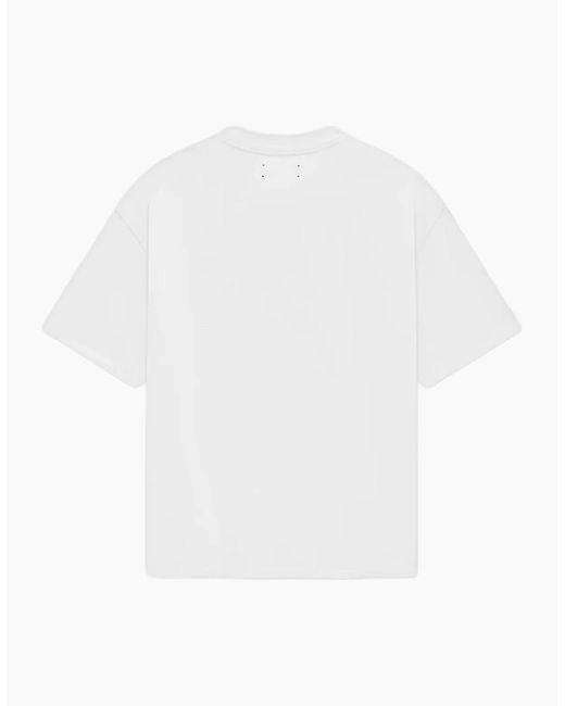 Amiri White Ma Logo Skater Oversized T-Shirt for men