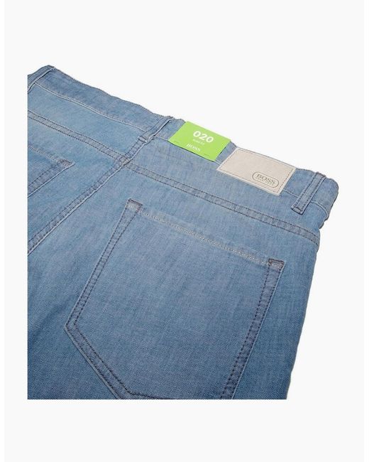 Boss Blue C-Delaware1 Denim for men