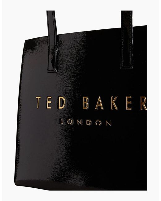 Ted Baker Black Crinion Small Icon Bag