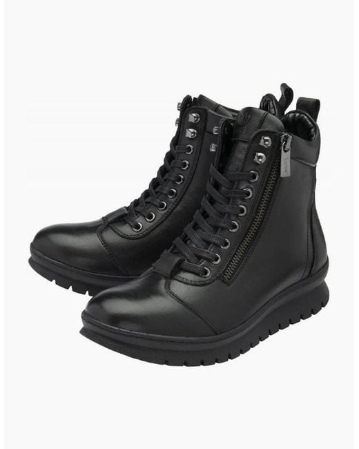 Lotus Black Corsica Boot