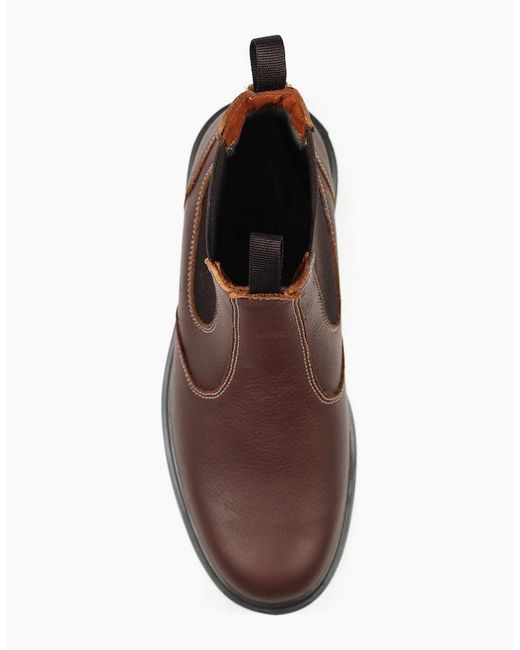 Grisport Brown Crieff Chelsea Boots for men