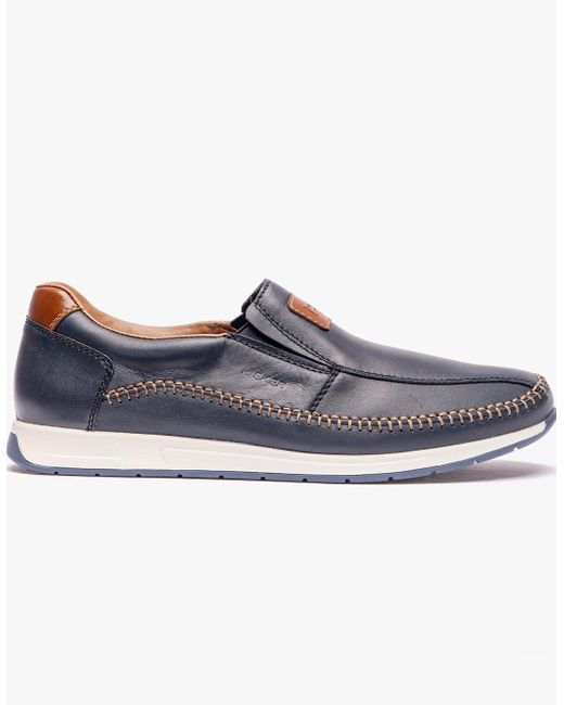 Rieker Blue 11962-14 Shoes for men