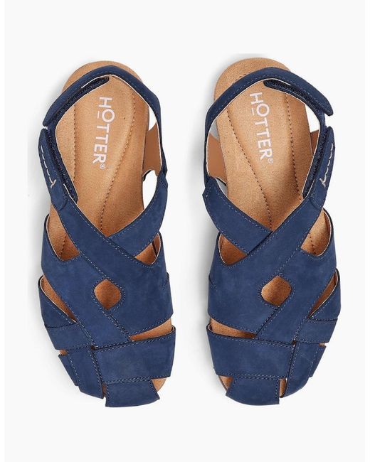 Hotter Blue Carpa Sandals