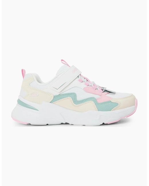 Skechers White Bobsbamina
