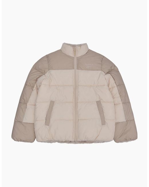 Reebok Natural Rb2110 Reversible Puffer