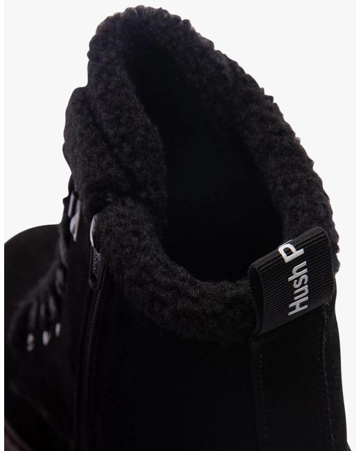 Hush Puppies Black Aurelia Boots