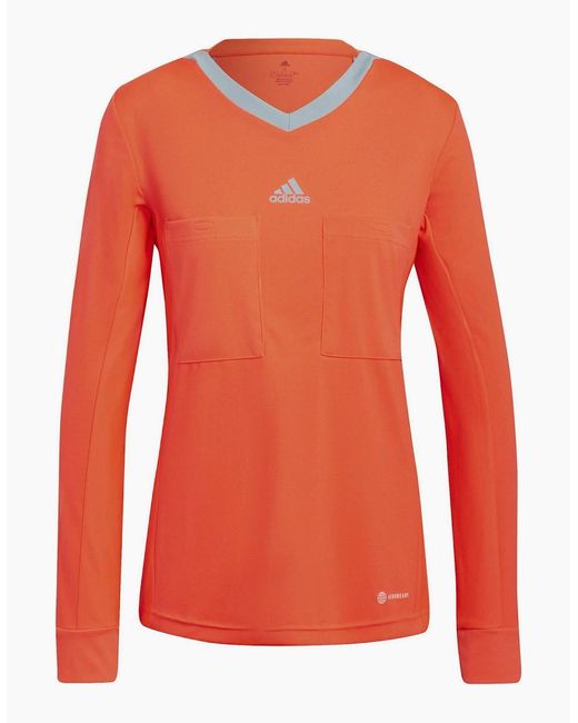Adidas Orange Ref 22 Jersey Ls