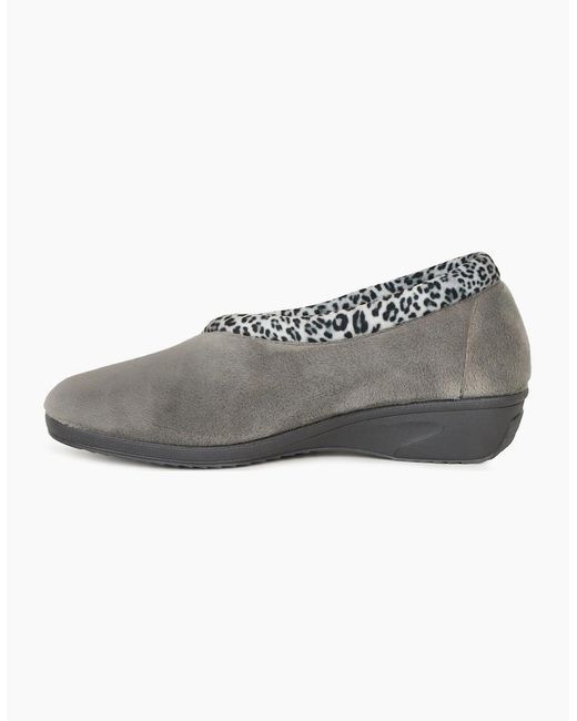 Lunar Gray Paloma Full Slippers