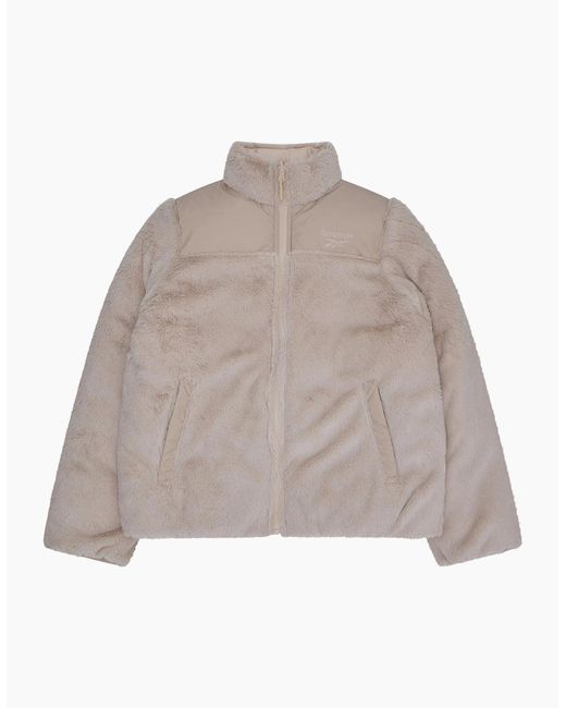 Reebok Natural Rb2110 Reversible Puffer