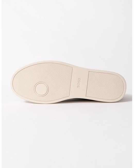 Boss Brown Boss Kieran Cupsole Sneakers for men