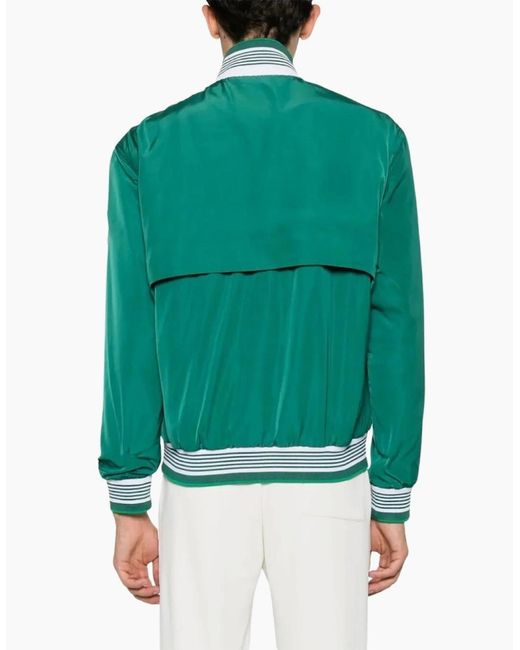 Casablanca Green Shell Suit Track Jacket Mf23-Jk-256-02 Jackets for men