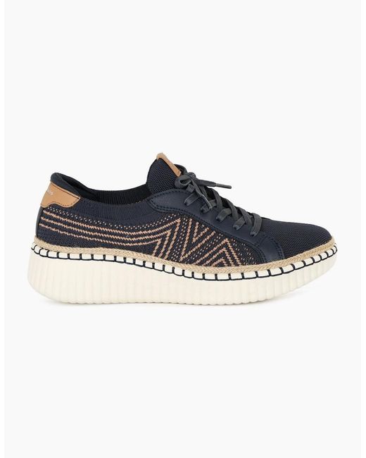 Skechers Blue Wilshire Blvd Trainers