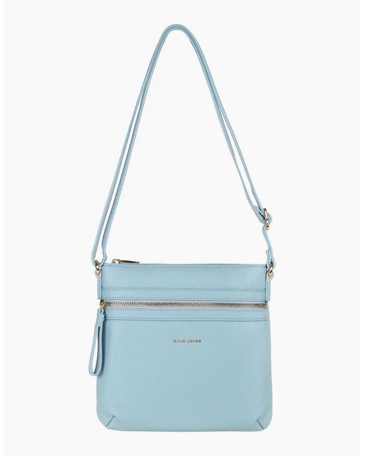 David Jones Blue Boat Ii Messenger Bag
