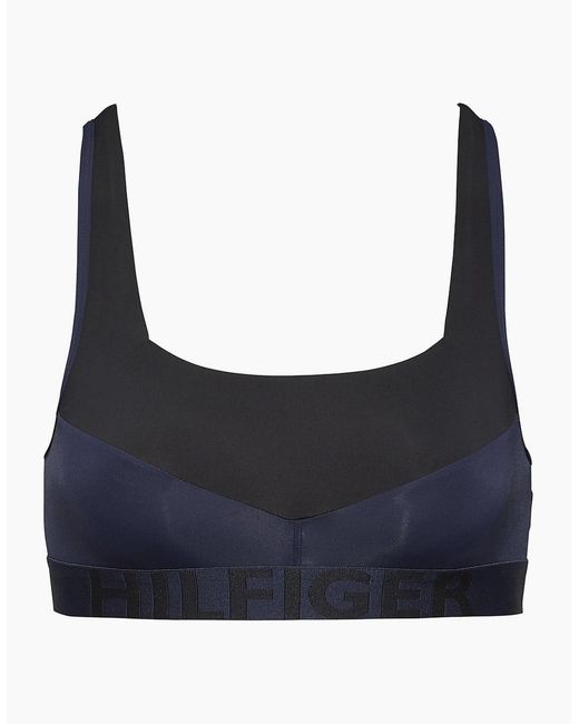 Tommy Hilfiger Blue Bold Microfiber Bralette, Blazer