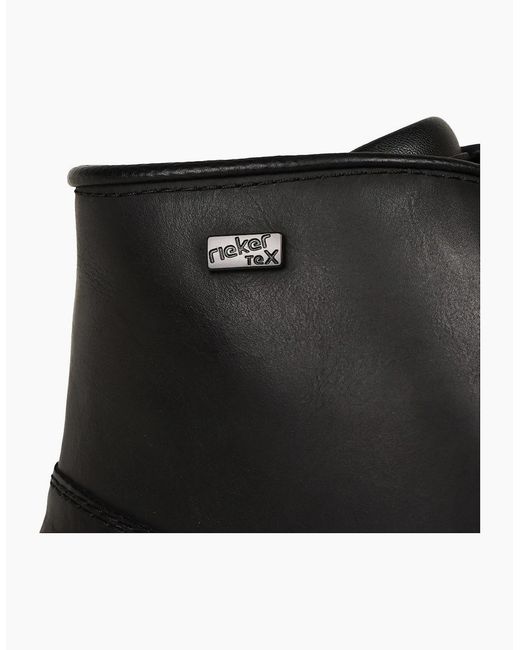 Rieker Black Loxley Boots for men