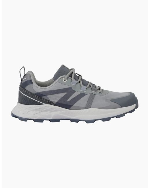 Regatta Gray Ladies Leighton Synthetic Leather Trainers