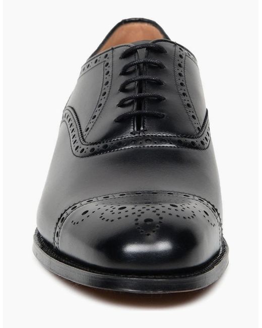 Cheaney Black Wilfred Formal Oxford Brogues for men