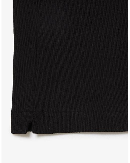 Lacoste Black Classic Short Sleeved Polo Shirt for men