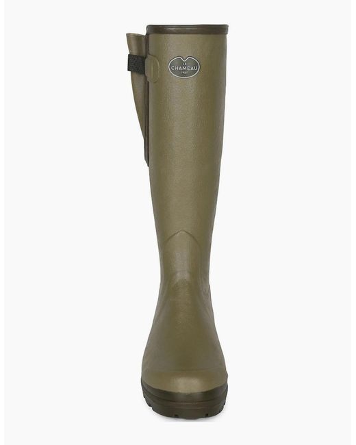 Le Chameau Green Vierzon Jersey Wellingtons