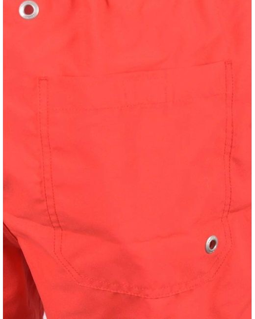 Hom Red Play The Game Winner Swim Shorts for men