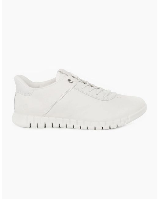 Ecco White Gruuv Lite W Trainers