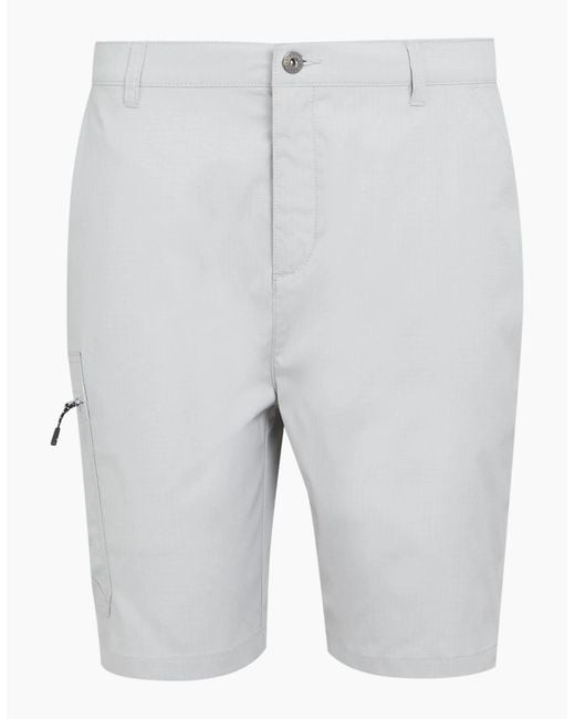 Regatta Gray Dalry Multi Pocket Shorts for men