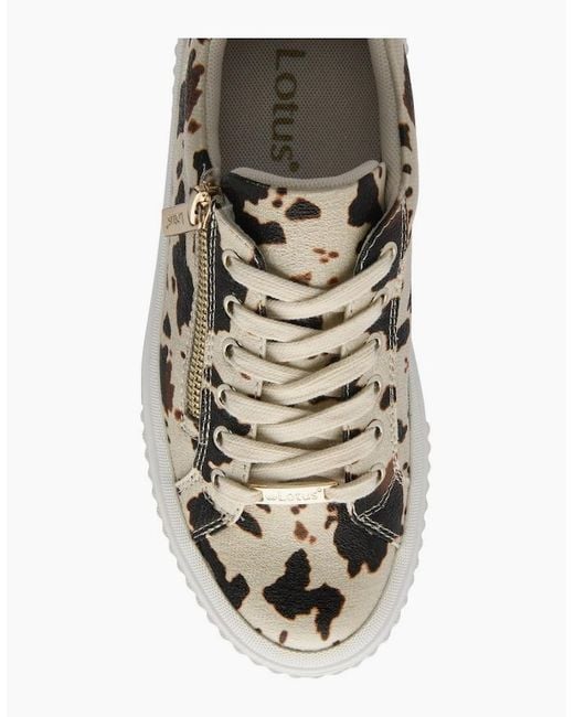 Lotus Brown Alexa Trainers