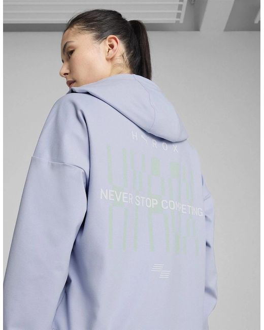 PUMA Blue X Hyrox Cloudspun Performance Hoodie