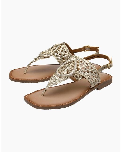 Ravel White Roxby Toe Post Sandals