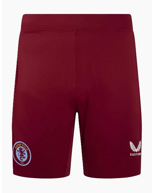 Castore Red Avprohshort